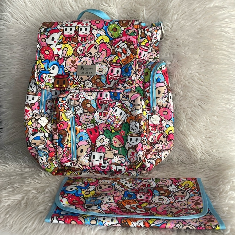 Only used once! Ju Ju Be Tokidoki Be Sporty - Tokipops